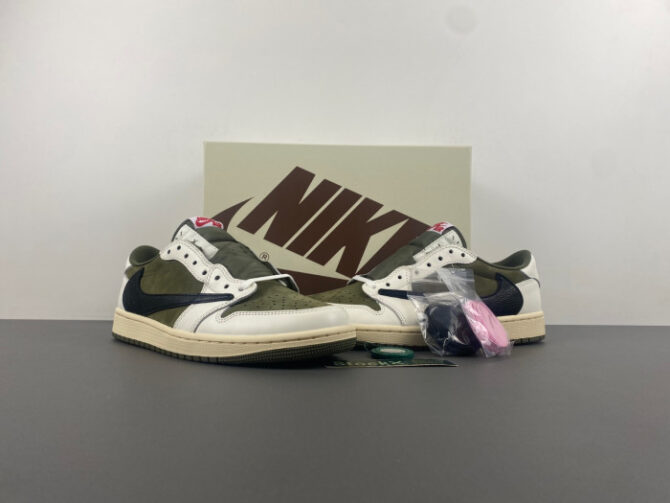 JORDAN 1 RETRO LOW OG SP TRAVIS SCOTT DM7866-200 - Image 2