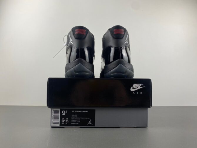 Air Jordan 11 Retro black 378037-006 - Image 4