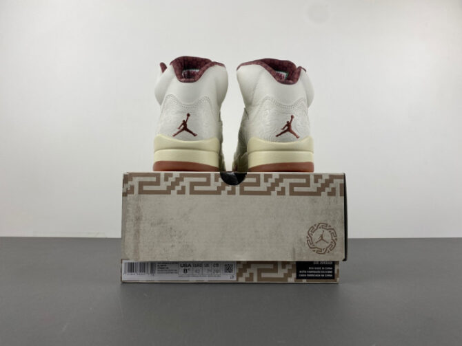 Air Jordan 5 "El Grito" Sail and Dark Pony HF8833-100 - Image 6