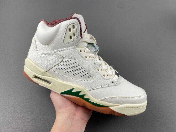 Air Jordan 5 "El Grito" Sail and Dark Pony HF8833-100 - Image 8