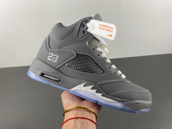 Jordan 5 Retro 'Wolf Grey' 136027-005 - Image 8