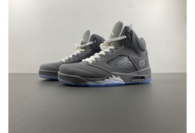 Jordan 5 Retro 'Wolf Grey' 136027-005 - Image 9