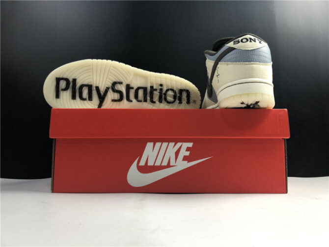 Travis Scott x PlayStation x NK SB Dunk Low CU1726-800 - Image 2