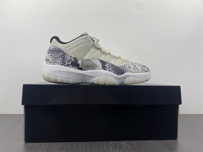 Jordan 11 Retro Low Snake Light Bone CD6847-002 - Image 6