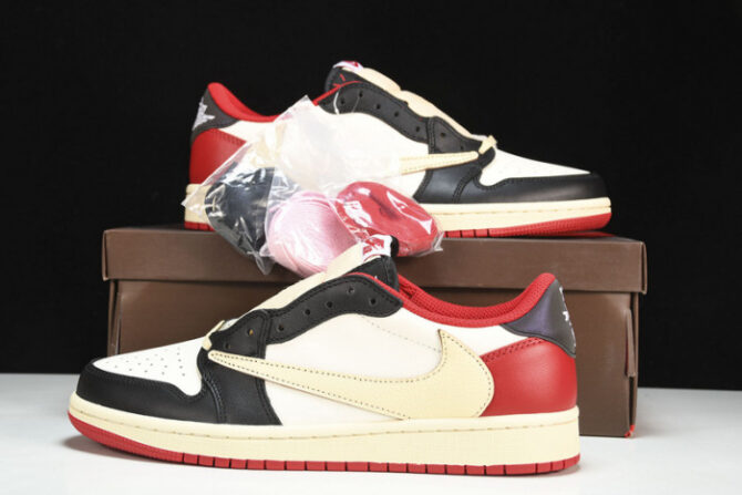 JORDAN 1 RETRO LOW OG SP TRAVIS SCOTT DM7866--140 - Image 6