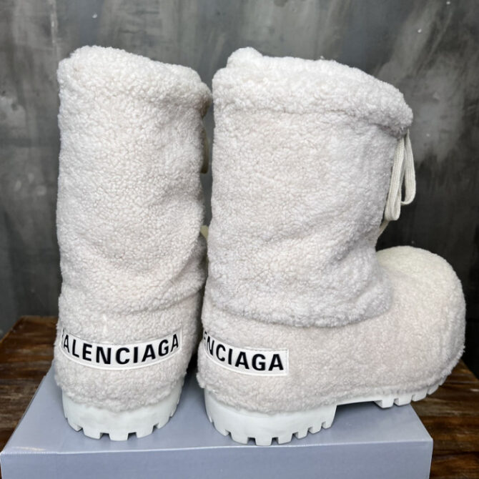 Balenciaga Boots (Lamb Wool) - Image 3