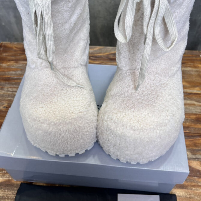 Balenciaga Boots (Lamb Wool) - Image 4