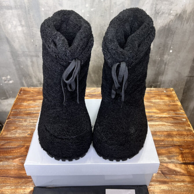 Balenciaga Boots (Lamb Wool) - Image 3