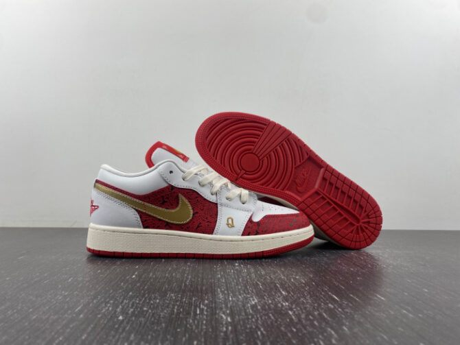 Jordan 1 Low Spades DJ5186-100 - Image 8