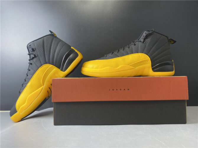 Air Jordan 12 Retro Black University Gold 130690-070 - Image 8