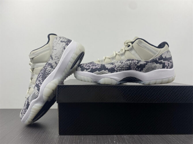 Jordan 11 Retro Low Snake Light Bone CD6847-002 - Image 5