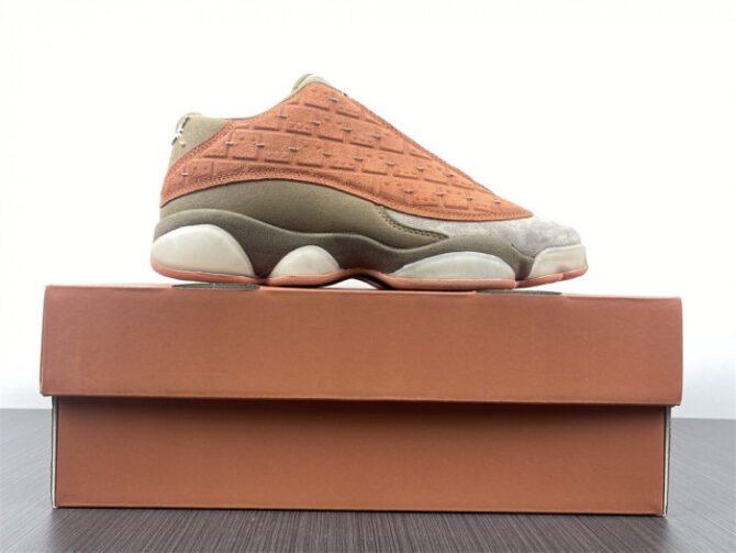 CLOT X AIR JORDAN 13 LOW SEPIA STONE/CANTEEN-TERRA BLUSH AT3102-200 - Image 4