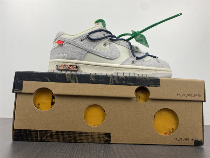 Nike Dunk Low O-W Lot 20 DJ0950-115 - Image 6