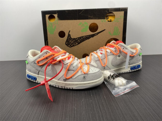 Nike Dunk Low O-W Lot 31 DJ0950-116 - Image 8