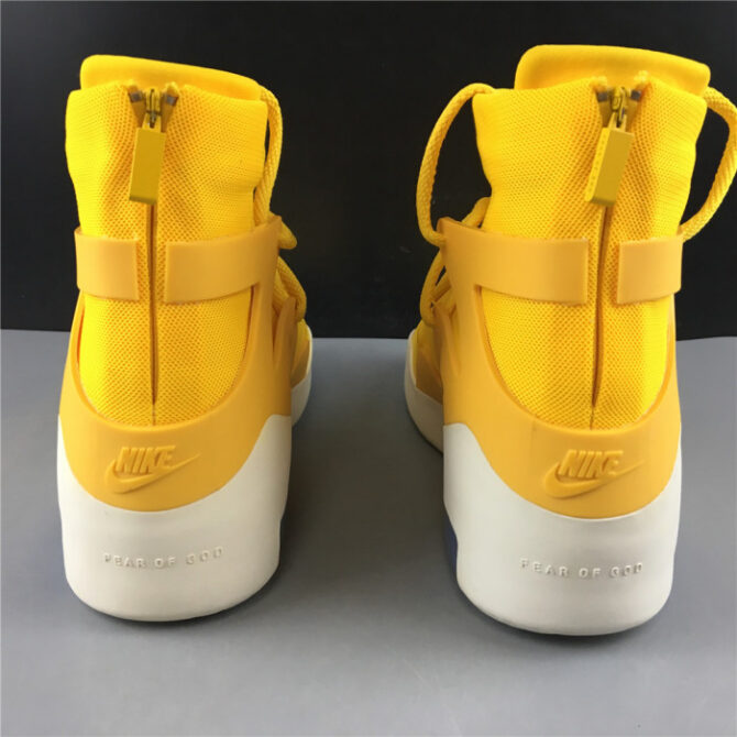 Nike Air Fear of God 1 Yellow AR4237-700 - Image 7