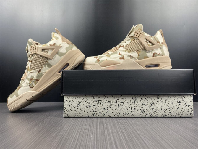 Aleali May x Air Jordan 4 'Camo' DJ1193-200 - Image 7