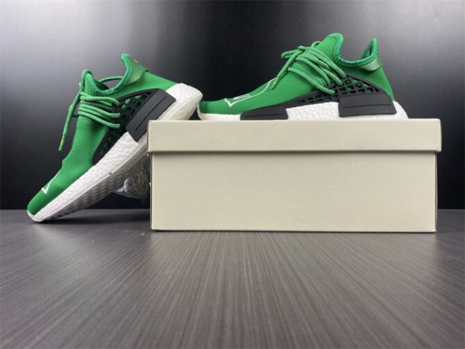 Adidas Pharrell x NMD R1 Pharrell HU Green BB0620 - Image 7