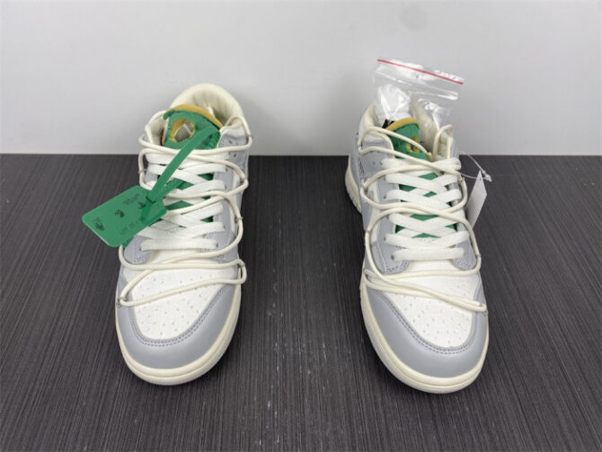 Nike Dunk Low Off-White Lot 25 DM1602-121 - Image 9