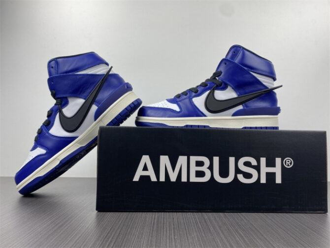 Nike Dunk High AMBUSH Deep Royal CU7544-400 - Image 6