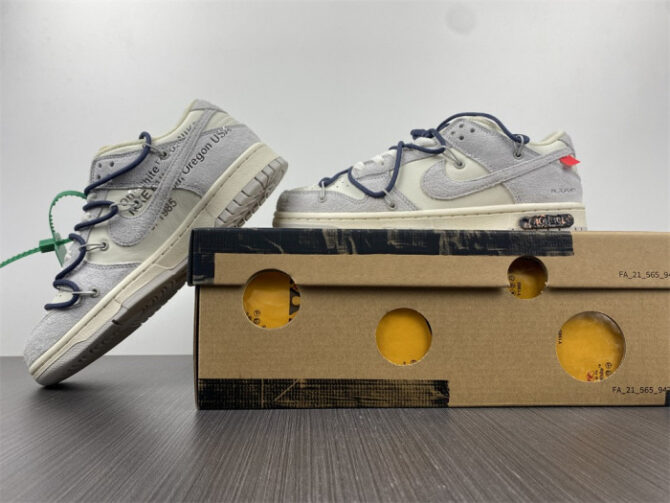 Nike Dunk Low O-W Lot 20 DJ0950-115 - Image 2