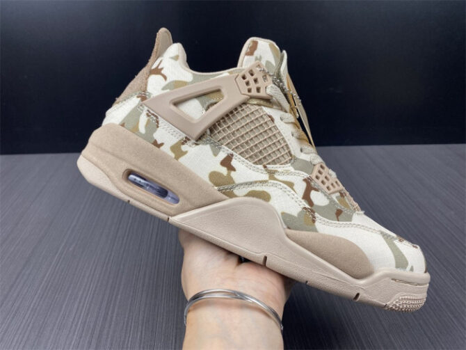 Aleali May x Air Jordan 4 'Camo' DJ1193-200 - Image 2