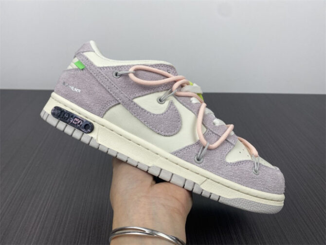 Nike Dunk Low O-W Lot 12 DJ0950-100 - Image 6