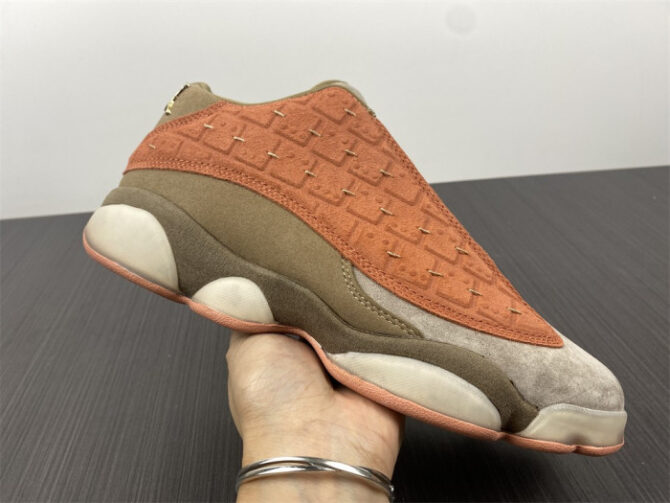 CLOT X AIR JORDAN 13 LOW SEPIA STONE/CANTEEN-TERRA BLUSH AT3102-200 - Image 7