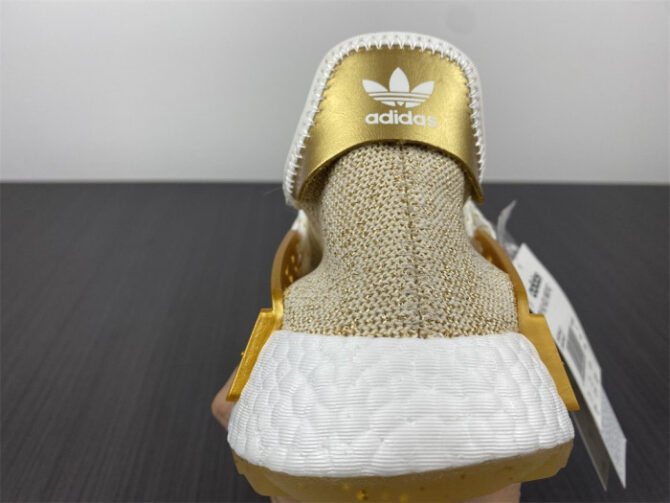 Adidas Pharrell NMD HU China Pack Happy (Gold) F99762 - Image 5