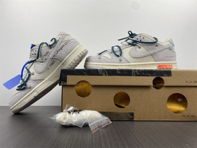 Nike Dunk Low O-W Lot 16 DJ0950-111 - Image 10