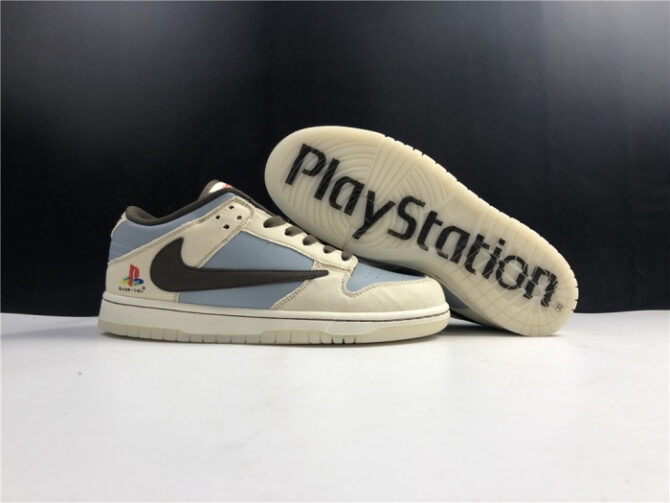 Travis Scott x PlayStation x NK SB Dunk Low CU1726-800 - Image 6