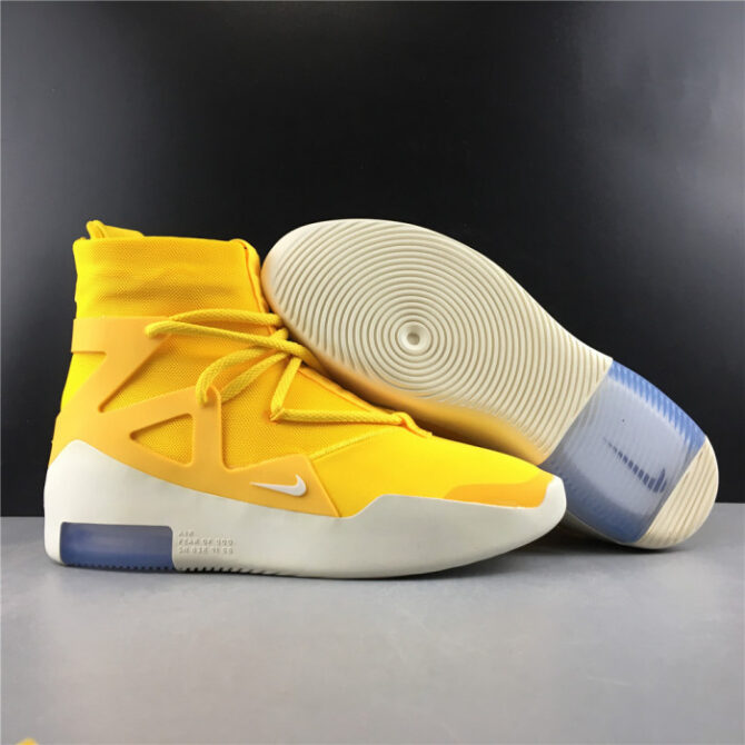 Nike Air Fear of God 1 Yellow AR4237-700 - Image 2