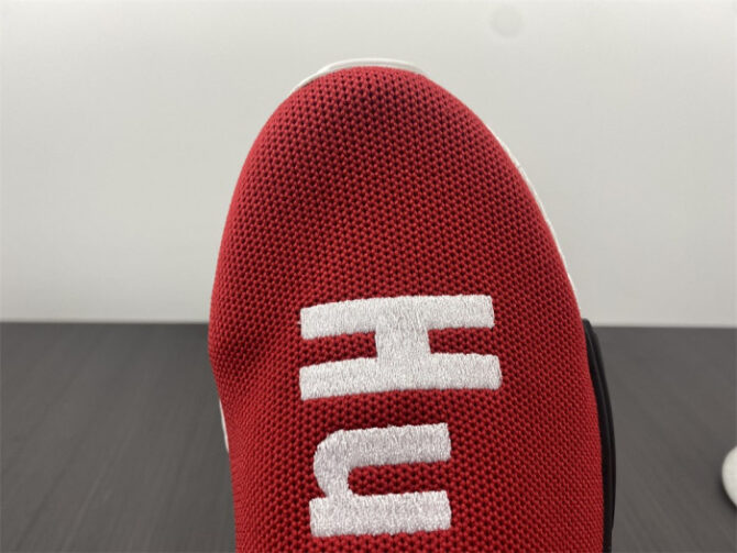 Adidas Pharrell x NMD Human Race 'Red' BB0616 - Image 7