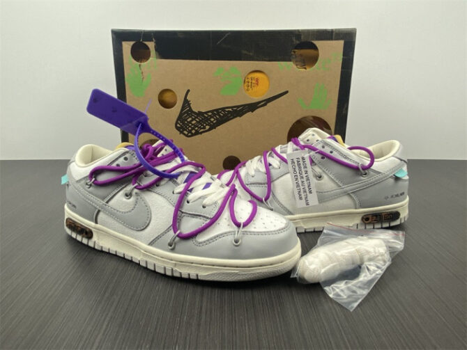 Nike Dunk Low O-W Lot 28 DM1602-111 - Image 10