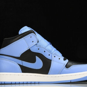 Jordan 1 Mid University Blue Black DQ8426-401