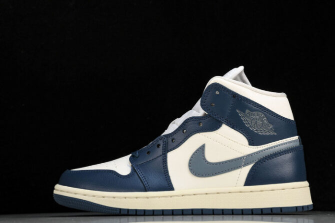 Air Jordan 1 Mid French Blue BQ6472-414 - Image 8