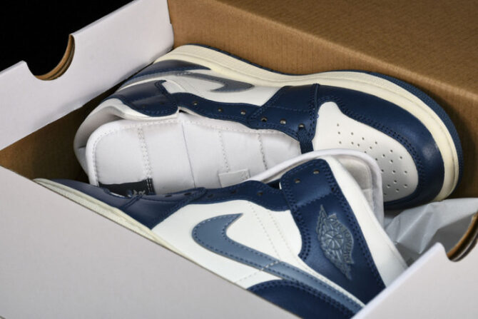 Air Jordan 1 Mid French Blue BQ6472-414 - Image 4