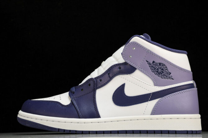 Air Jordan 1 Mid Blueberry DQ8426-515 - Image 6