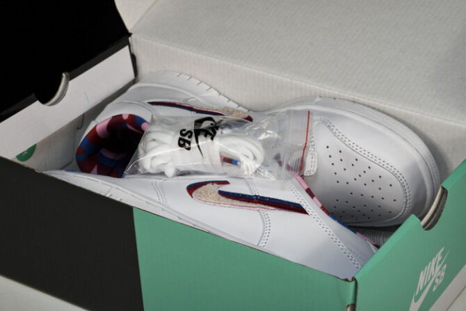 Nike SB Dunk Low Parra CN4504-100 - Image 3