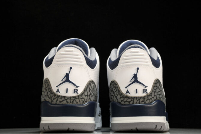 Air Jordan 3 Midnight Navy CT8532-140 - Image 8