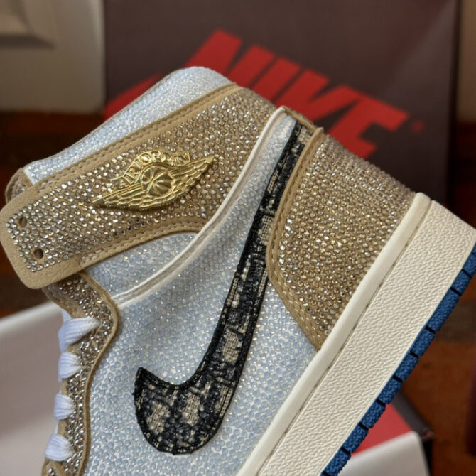 Jordan Diamond Designed Shoes - Image 2