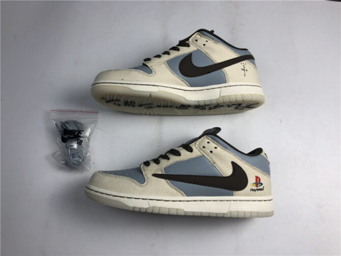 Travis Scott x PlayStation x NK SB Dunk Low CU1726-800 - Image 7