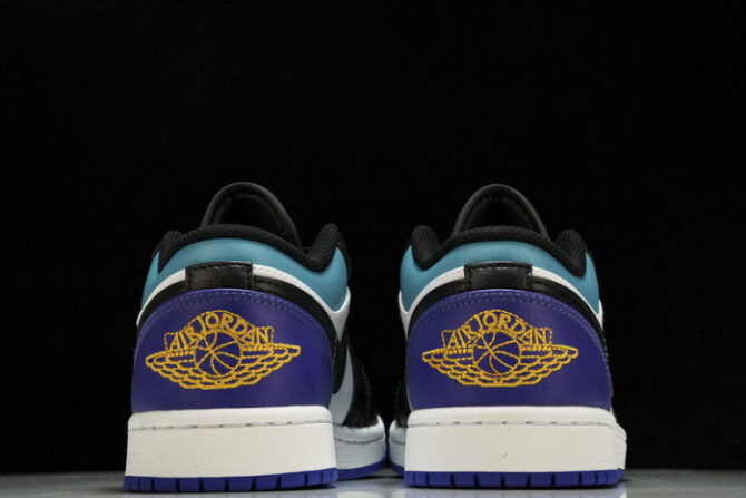 Jordan 1 Low Aqua 553558-154 - Image 6