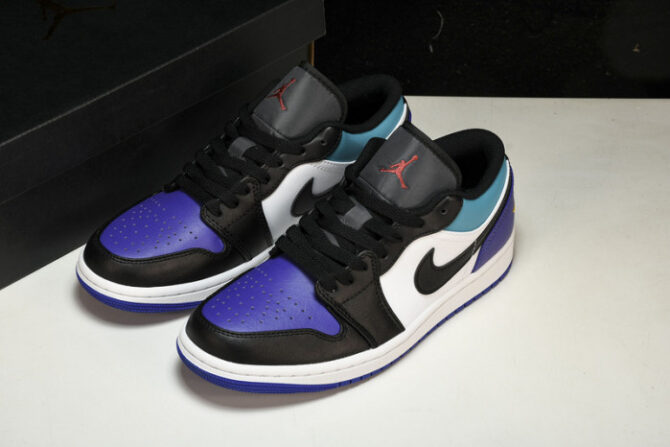 Jordan 1 Low Aqua 553558-154 - Image 9