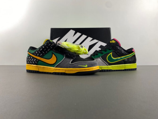 Nike Dunk Low What the Duck Home University of Oregon PE HV1454-001 - Image 7