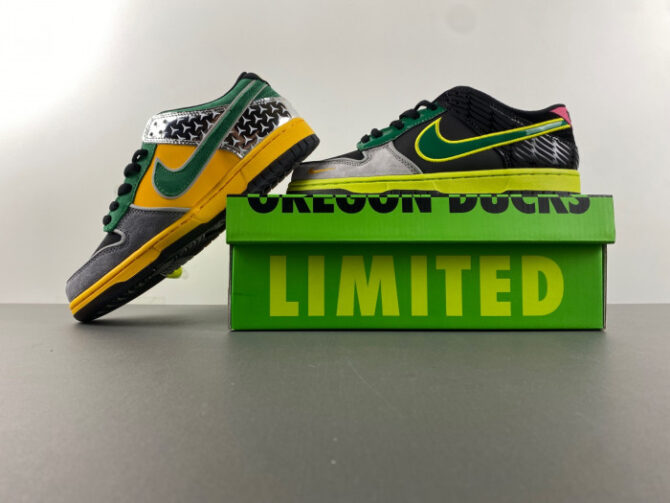 Nike Dunk Low What the Duck Home University of Oregon PE HV1454-001 - Image 6