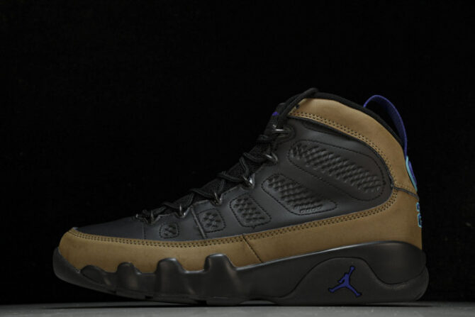 Jordan 9 Retro Light Olive Concord CT8019-034 - Image 5