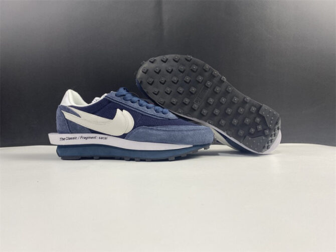 Nike LD Waffle SF sacai Fragment Blue Void DH2684-400 - Image 9