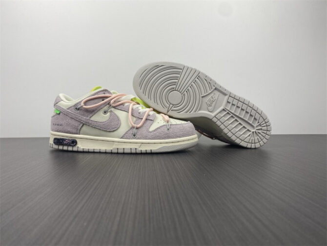 Nike Dunk Low O-W Lot 12 DJ0950-100 - Image 8