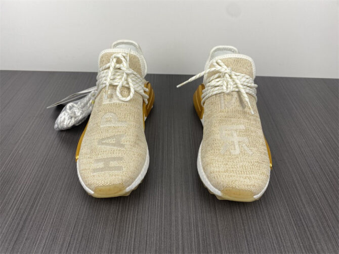 Adidas Pharrell NMD HU China Pack Happy (Gold) F99762 - Image 12