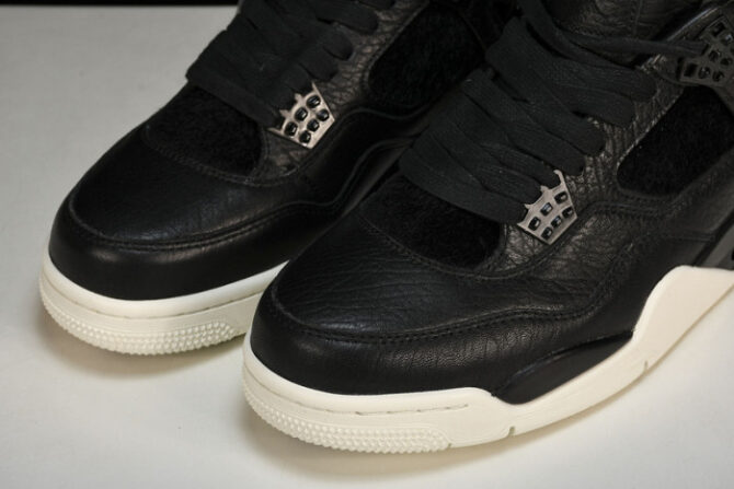 Jordan 4 Retro Pony Hair Black 819139-010 - Image 6